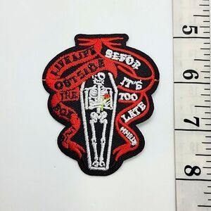 🎈5/$10🎈 PATCHES..CROC CHARMS.. skeleton..